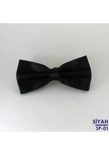 18 Renk X Düz Renk Saten Papyon - Spv