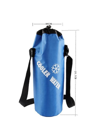 Homyl Fermuarlı Top Ile İzoleli Soğutucu Öğle Yemeği Mavi Mavi