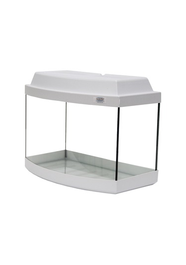 Kanki Pet Akvaryum Bombeli Beyaz Tam Kapaklı 50 CM