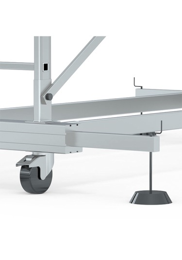 Mht- Sky Master İki Parçalı Alüminyum İskele Merdiven 2x2 1 Adet