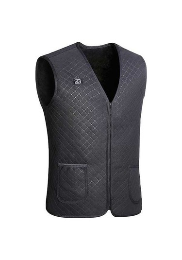 Ulzyvf Usb Isıtmalı 5 Bölgeli Elektrikli Isıtmalı Yelek - 3 Ayar Erkek/kadın Diğer