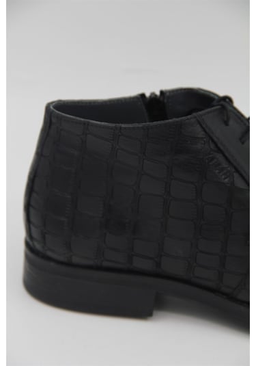 Cabani 319c1188 Erkek Klasik Bot - Siyah-siyah