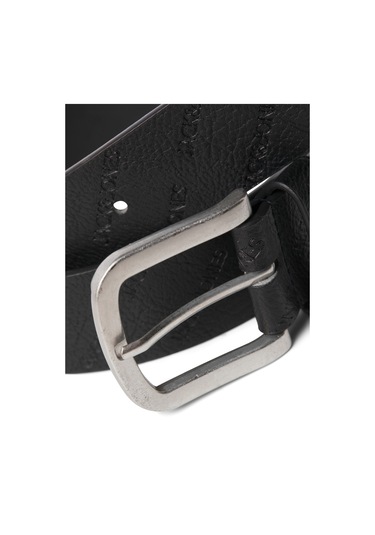 Jacharry Embossed Kabartma Baskılı Kemer 12236466 Siyah