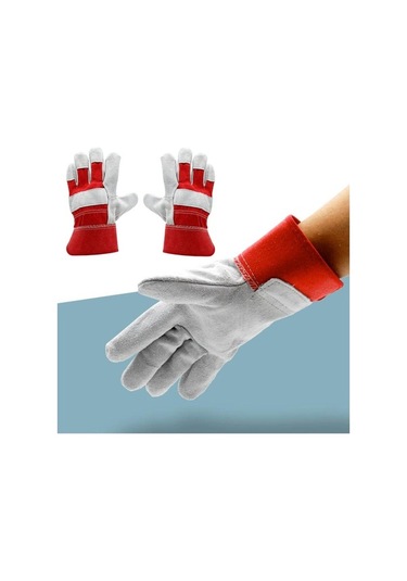 Trendooze Suntek Durian Eldivenleri, Kırmızı, Diken Dayanıklı Toplama Eldiven