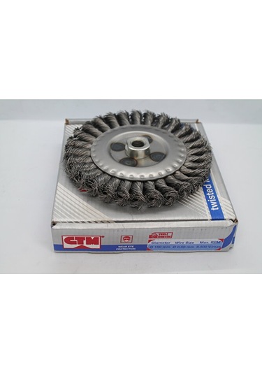 050-bd M14 Vidalı Burgulu Dairesel Fırça 150mm