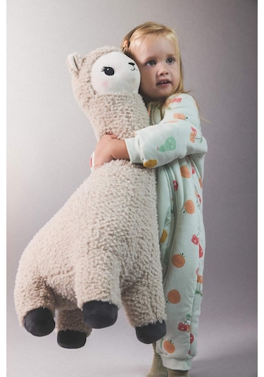 Defacto Kız Bebek 2,5 Tog Elyaf Baskılı Penye Fermuarlı Uzun Kollu Tulum F3566a525wngn1250 Yeşil