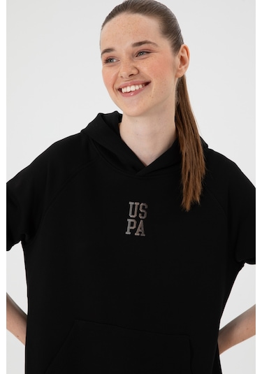 U.s. Polo Assn. Kadın Siyah Sweatshirt 50313611-vr046 Siyah