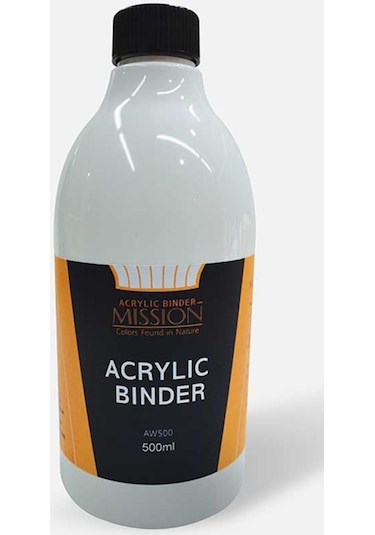 Mission Akrilik Boya Bağlayıcı Binder 500 Ml.