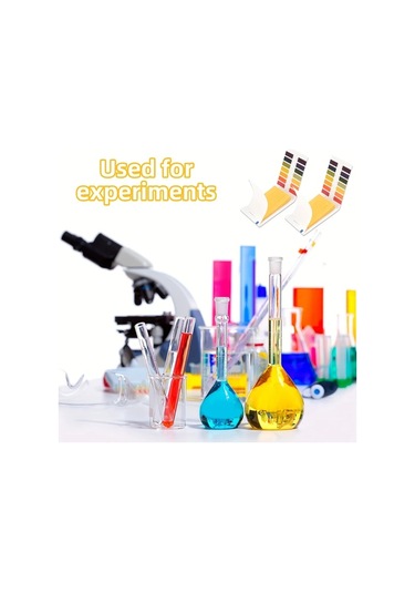 Fochsia 1/3/6'li 0-14 Ph Kağıdı 80 Yaprak Asit Baz Test Seti