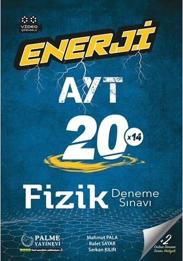 Palme Yayınları Ayt Fizik Enerji 20 Deneme