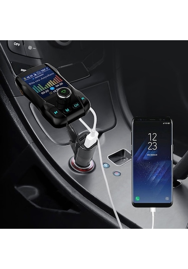 Eller Serbest Renkli Ekran Araba Bluetooth Mp3, Stil: Normal Sürüm