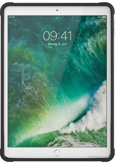 Apple Uyumlu iPad  9.7 2017 (5.Nesil) Zore Defens Tablet Silikon-Siyah - Siyah