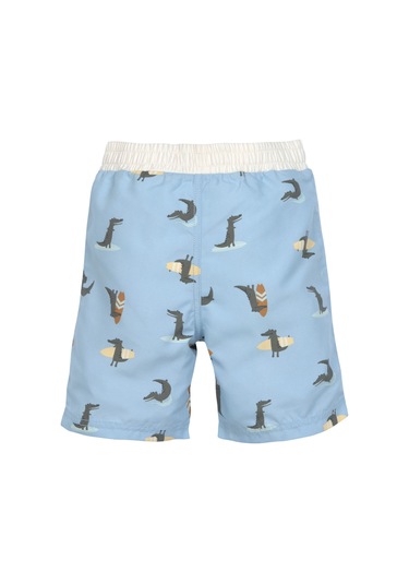 Lassig Crocodile Uv Korumalı Mayo Şort Sky Blue Mavi