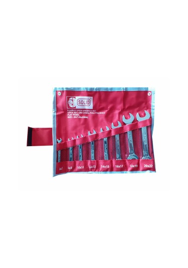 Mgk 8 Li Açık Ağız Anahtar Seti 6x7 İle 20x22 "solid"