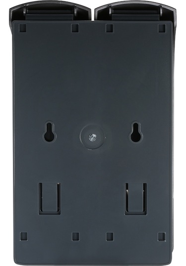 Gajeena Duvarlı Elmas Sabun Dispenseri, 2'li Başlıklı, 300ml 2, Duş Jeli Ve Şampuan Depolayıcı, Deliksiz Kurulum, Gri Gri