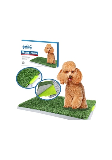 Pawise 42.5 x 67.5 CM Köpek Tuvalet Eğitimi için Yapay Çim