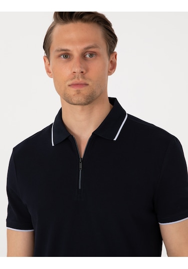 Pierre Cardin Erkek Lacivert Tişört 50307516-vr033 Lacivert