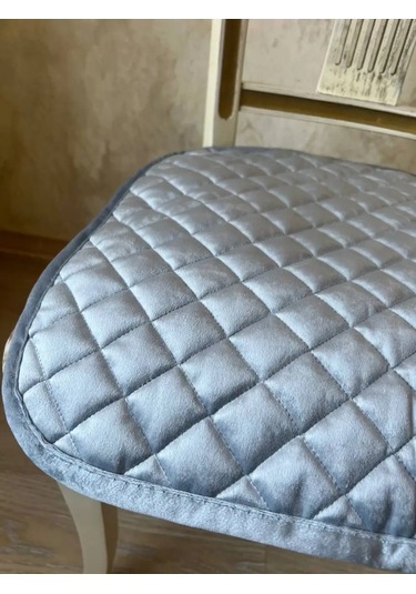 Jansu Home Tekstil' Bağcıklı Sandalye Minderi 144111324 Açık Gri