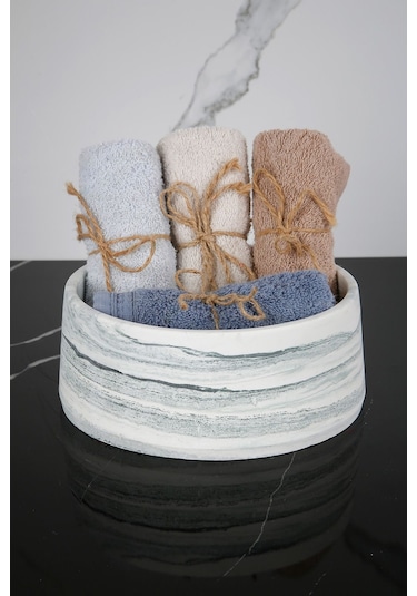 Betonmall Beton Havluluk Banyo Tuvalet Wc Çok Amaçlı Düzenleyici Tabak 20 Cm - Yeşil Yeşil