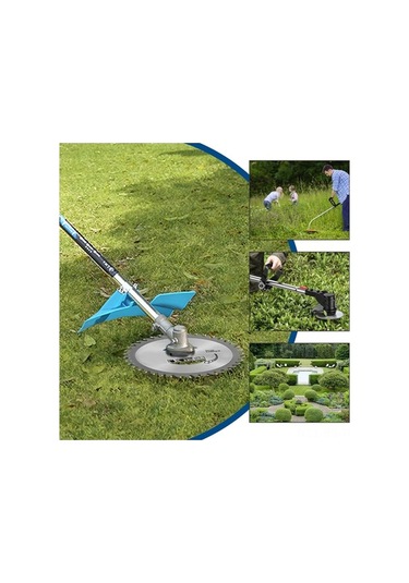 Diğer 6 İnç Manganez Çelik Çim Biçme Bıçağı - Yabani Ot Kesme Aparatı Uyumlu