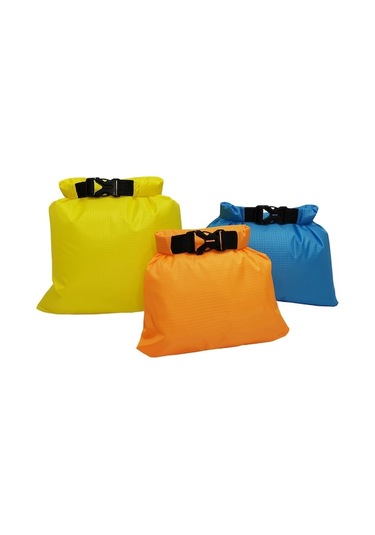 Novahub Su Geçirmez Katlan Bilezikli Çanta - 3 Boyut, Hafif Ve Dayanıklı Mavi - Sarı - Turuncu Mavi - Sarı - Turuncu