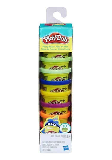 +2 Yaş Bonbon Parti 10’lu Oyun Hamuru Seti (play-doh)