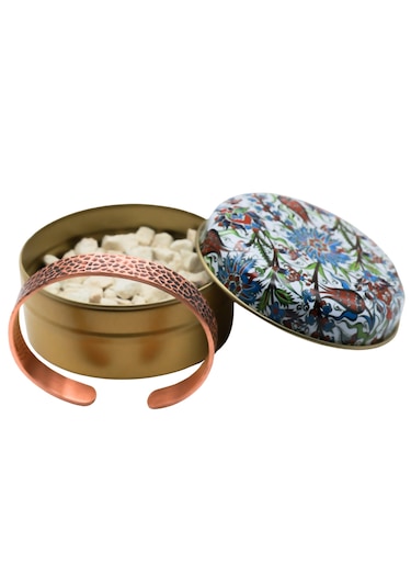 Zeolit Taşlı Dövmeli Saf Bakır Bileklik Dualı Ve Maneviyat