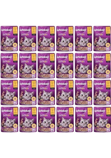 Whiskas Tasty Mix Kuzu&hindi Kedi Maması 85 Gr 24x