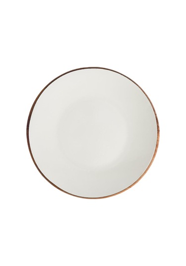 Lava Döküm Yuvarlak Servis Tabağı Ve Kayın Servis Ahşabı. Çap Ø 21cm Sable Mat Siyah