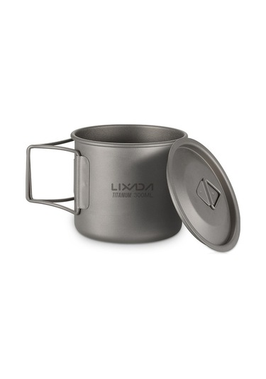 Fortunelane 300ml Titanyum Kamp Bardağı, Hafif Dayanıklı, Kapalı, Çok Renkli, Doğa Yürüyüşlerine Çok Renkli