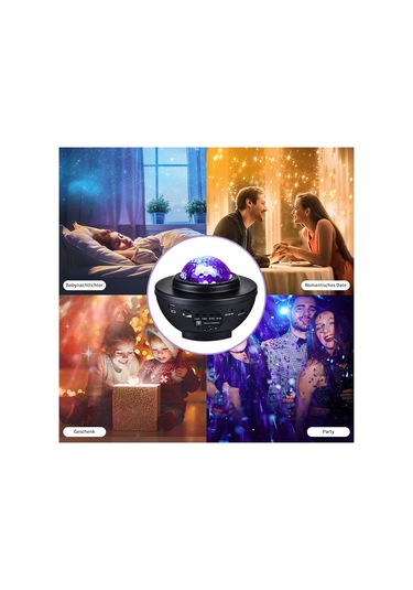 Maiyame Renkli Yıldız Gökyüzü Projektörü: Çocuk Odaları Ve Özel Günler İçin Mükemmel Dekorasyon