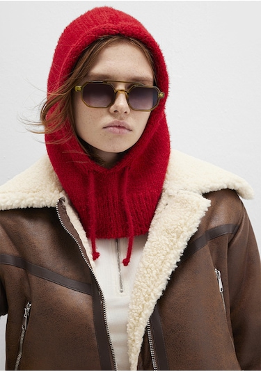 Mavi - Kırmızı Bere 1913595-28441 Kırmızı