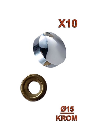 Vida Kapama Ø15 Krom 10 Adet