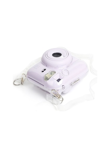 Instax Mini 12 Makine Uyumlu Şeffaf Koruyucu Kılıf-forsıbp079