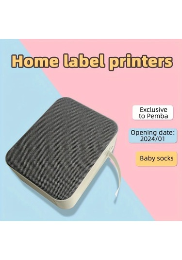 Willowhaven P15 Velvet Şarj Edilebilir Kablosuz Mini Termal Akıllı Etiket Yazıcı