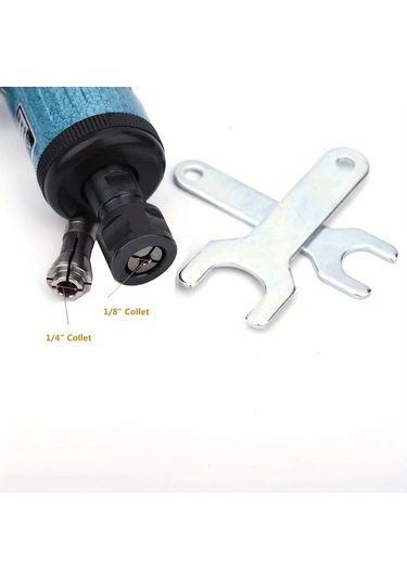 Dashanshop 15pcs Profesyonel Hava Die Grinder Seti 1 4 Ve 1 8 Collets Gravur Cila Ve Oyma Endustriyel Kullanım