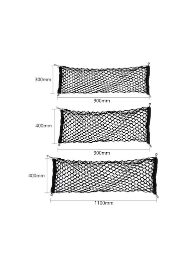 Tenfowee Araç Bagajı Çift Katlı Depolama Filesi - Geniş Kapasiteli Ve Dayanıklı