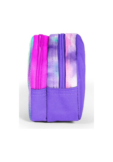 Coral High Kids İki Bölmeli Kız Çocuk Pembe Dondurma Kalem Çantası Kalemlik