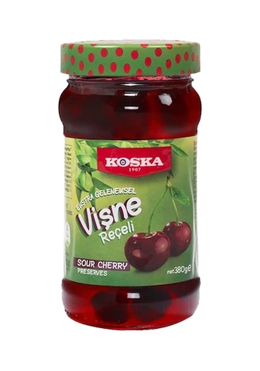 Koska Vişne Reçeli 380 Gr Ekstra Geleneksel X 3 Adet
