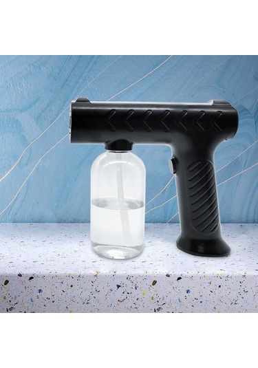 Reedark Usb Şarjlı Taşınabilir Nano Sis Püskürtücü - Ev, Ofis Ve Bahçe Kullanımı İçin Pratik Çözüm Siyah