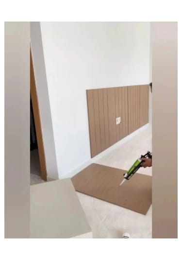 Dekoratif, Duvar Çıtası, Ahşap Duvar Paneli 54x102 3 Lü Paket