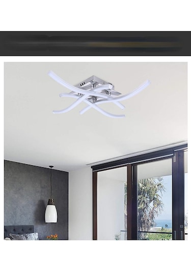 Beyaz Tavan Lambası İskandinav Modern Led Lamba Oturma Odası Yemek Odası Yatak Odası Işıkları Tavan Avize J Beyaz