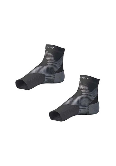 Siyah Ayak Bileği Brace Sıkıştırma Destek Kol Elastik Nefes Yaralanma Kurtarma İçin Eklem Ağrısı Sepeti Ayak Spor Çorapları