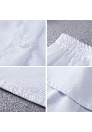 Fastbuy Gri Kadın Etek Gömlek - Mini Bölme, Genişletici Ekose Katmanlama, Ayarlanabilir Rahat Moda Gömlek Gri