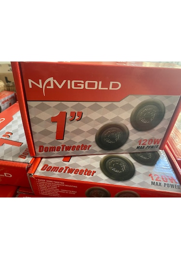 Navigold Nag 260 Tweter 120 W 40 Rms Dayanıklı Dome Tweeter New