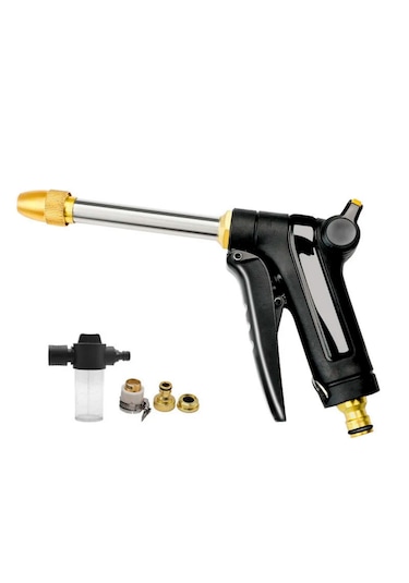 Yüksek Basınçlı Araba Yıkama Bahçe Sulama Su Tabancası Tazyikli