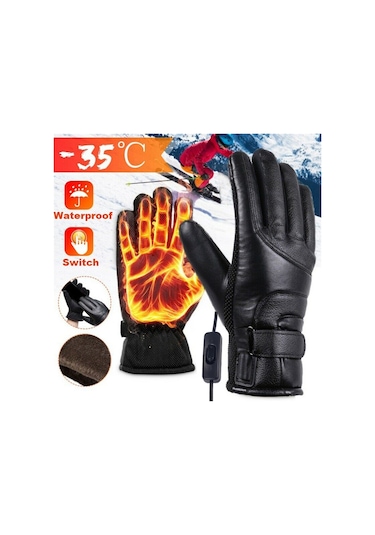 Elektrikli Isıtmalı Su Geçirmez Dokunmatik Eldiven 001