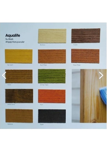 Tek Aqualıfe Su Bazlı Ahşap Koruyucu Beyaz 0,75 Lt