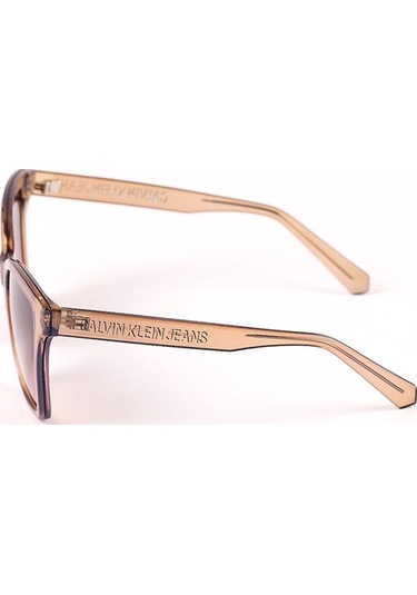 Calvin Klein Jeans Ckj 21627s 210 55 Kadın Çekik Çok Renkli Kemik Güneş Gözlüğü