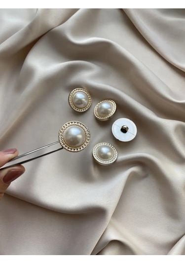 Siberiana 25 Mm İlik Düğmeli İnciler 160972333